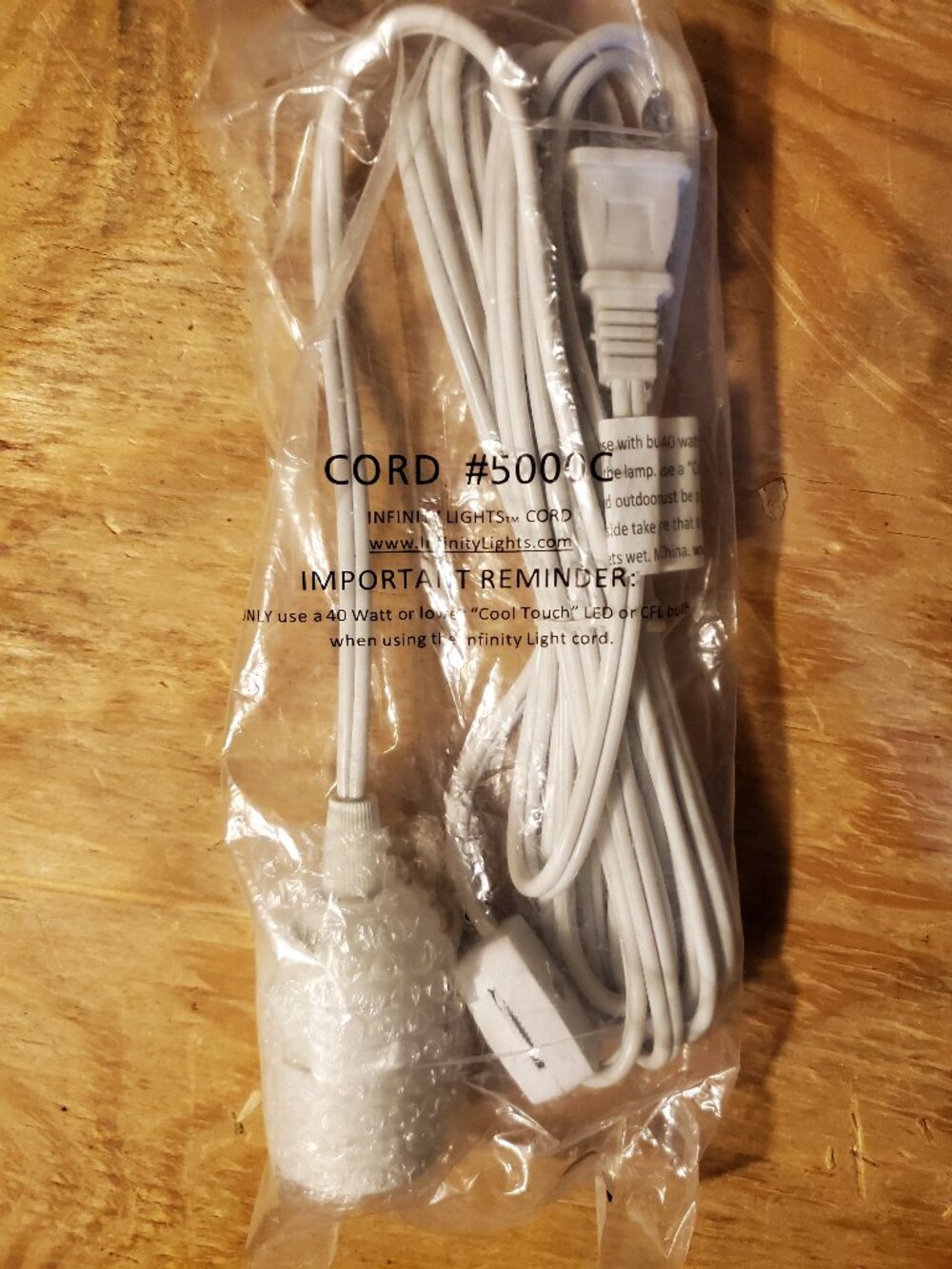 Lanturn Light Cord